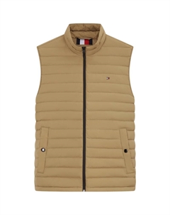 Пуховая жилетка для мужчин, хаки Tommy hilfiger