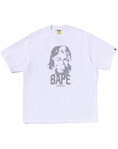 Футболка с принтом Beethoven, белый A bathing ape®