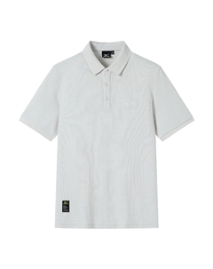 Мужская поло, бежевый Mizuno