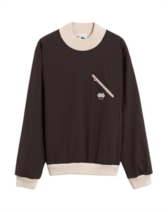 Мужской свитер коричневый Lacoste