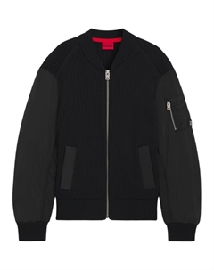 Пуховик мужской черный Hugo boss