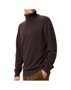 Мужской свитер коричневый Uniqlo