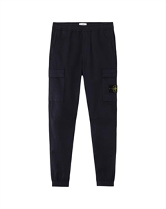 Карго-брюки с компас-нашивкой, черный Stone island