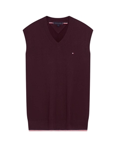 Джемпер мужской, темно-красный Tommy hilfiger