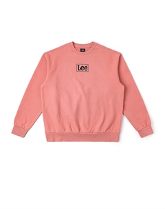 Свитшот мужской, розовый Lee