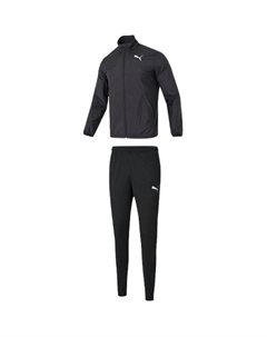 Повседневный спортивный костюм мужской черный Puma
