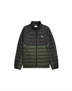 Пуховик packlite мужской, темно-оливковый Puma