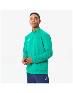 Футбольная тренировочная куртка - Essential Club зелёного цвета Kipsta