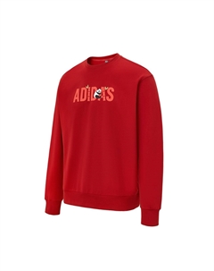 Красный мужской свитшот Adidas