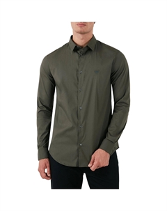 Рубашка на пуговицах, оливковый Emporio armani