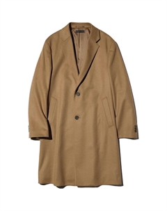 Коричневое пальто для мужчин Uniqlo