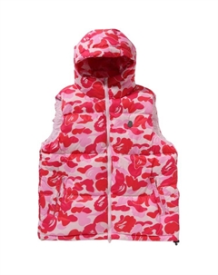 Пуховик-жилет мужской FW25, розовый A bathing ape®