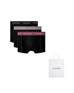 Мужские трусы 3 штуки, черный/серый Calvin klein