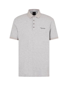 Футболка-поло мужская gray, серый Armani exchange