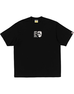 Футболка Frankenstein Bape, черный A bathing ape®