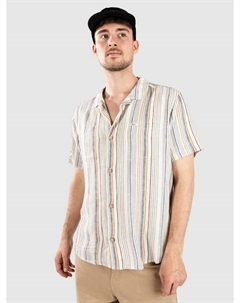 Рубашка Exotica Stripe Hemd, natural Rvca