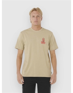 Футболка Vaporcool Search Stack T-Shirt, khaki rock Rip curl