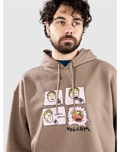 Худи Chomp Chomp Po Hoodie, brindle Volcom