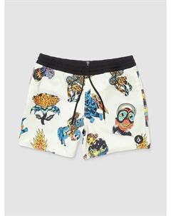 Пляжные шорты Fa Bob Mollema Trunk 16 Boardshorts, light beige Volcom