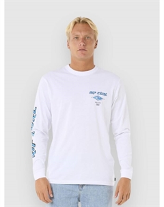 Лонгслив Fade Out Icon Longsleeve, white Rip curl