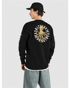 Флисовый пуловер Tentacles Crew Fleece Pullover, black Salty crew