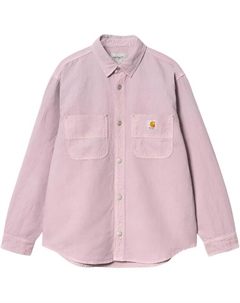 Ватная рубашка с нашивкой, розовый Carhartt wip