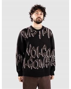 Свитер Stone Jacquard Strickpullover, black Volcom