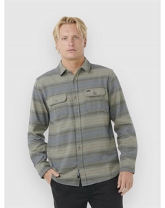 Рубашка Line Up Flannel Hemd, deep cactus Rip curl