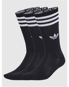 Носки 3S High Cr S 3P Socks, black/black/black Adidas originals