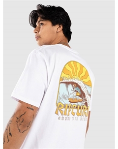 Футболка Shred Til T-Shirt, white Rip curl