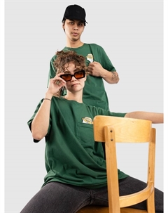 Футболка Nermal S Thompson T-Shirt, hunter green Ripndip