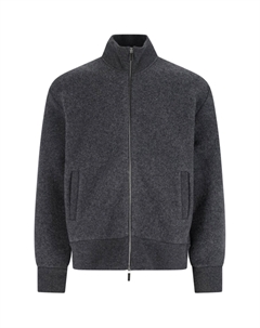 Куртка Zip Up Knitted Cardigan, серый Thom browne