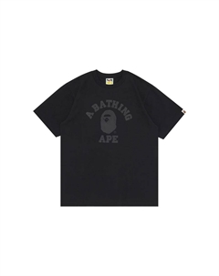Футболка Bape College, черный A bathing ape®