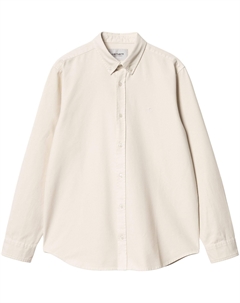 Рубашка L/S Bolton Shirt, Ecru Carhartt wip