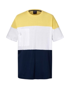 Мужская синяя футболка для яхтинга Paul & shark