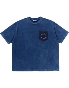 Футболка Bape Black Paisley Pocket I A bathing ape®