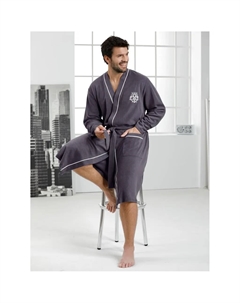 Уютный халат, графит Feel good