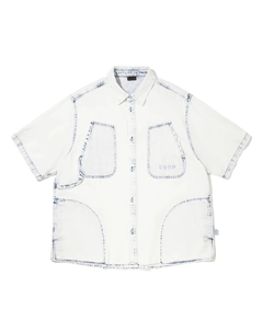 Рубашка мужская светло-голубая деним Li-ning