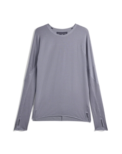 Футболка Y 3 с длинными рукавами, серый Y-3