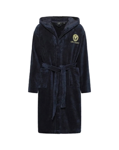 Халат с капюшоном для мужчин из мягкого хлопка 1 шт., MADE IN GREEN по стандарту OEKO-TEX, Marine Carlo colucci