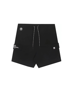 Карго-шорты джерси, черный Aape