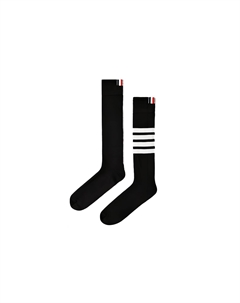 Длинные полосатые носки, черный Thom browne