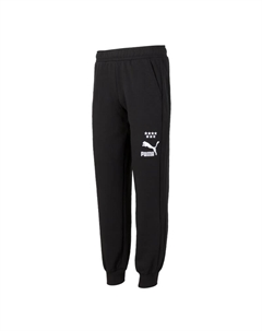 Вязаные спортивные штаны мужские black Puma