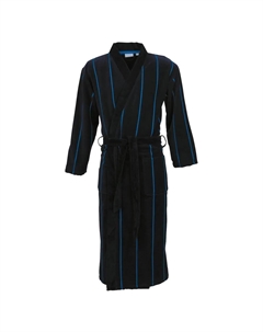 Мужской халат 530100, 1 шт., длинная модель, Night blue Carl ross