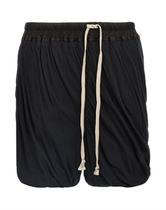 Шорты с двойной завязкой, черный Rick owens