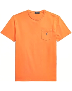 Футболка мужская оранжевая Polo ralph lauren