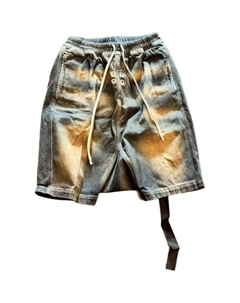 Джинсовые шорты мужские, хаки Rick owens drkshdw