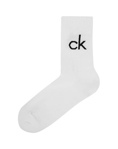 Мужские носки Crew 1 упаковка, белый Calvin klein