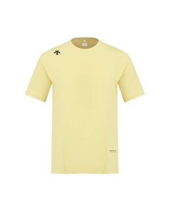 Футболка для бега AERODRY мужская, желтый Descente