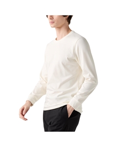 Футболка мужская айвори, слоновая кость Uniqlo